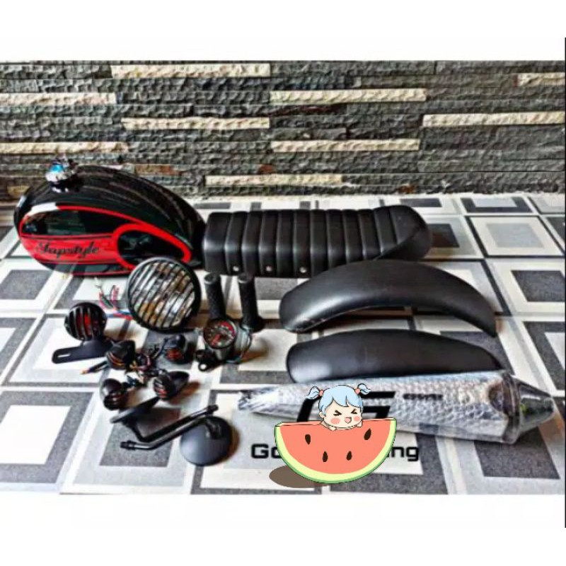 paket bahan body japstyle lengkap murah 4 -Paket body japstyle tangki jok lampu knalpot japstyle