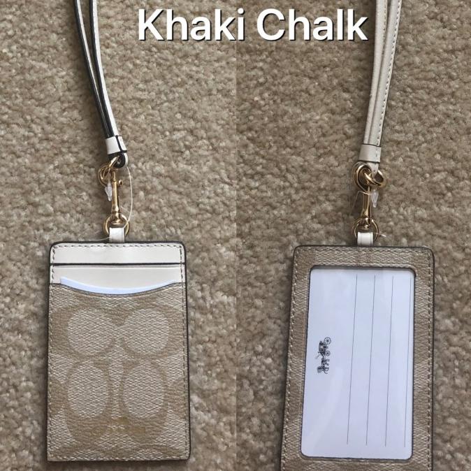 

Office & Stationery | Document Organizer | Mwt Coach Lanyard Gantungan Nama Id Khaki Chalk | Best Seller