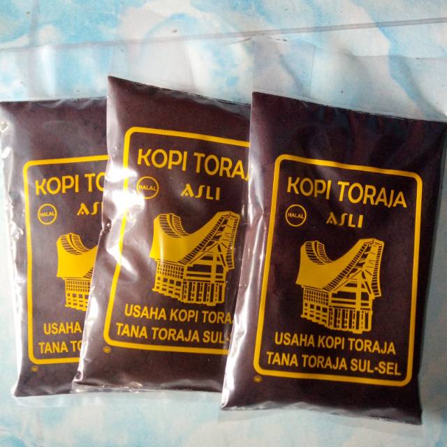 Jual Kopi toraja asli robusta 50gr Indonesia|Shopee Indonesia