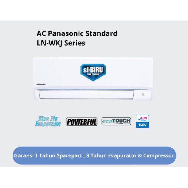 Panasonic AC 1/2 PK 0,5PK Standard 390W CS-LN5WKJ Blue Fin LN5WKJ 5WKJ