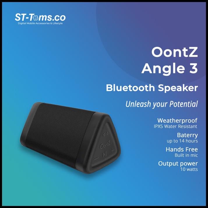 Oontz Angle 3 Cambridge Soundworks Bluetooth Speaker - Black