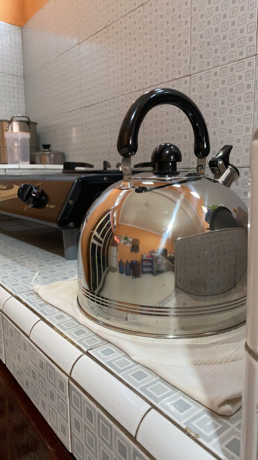 U.t.u Teko Siul Kettle Ceret Utu Hk-04 7l Stainless Steel / Teko Air / Ceret Air Masak Di Kompor