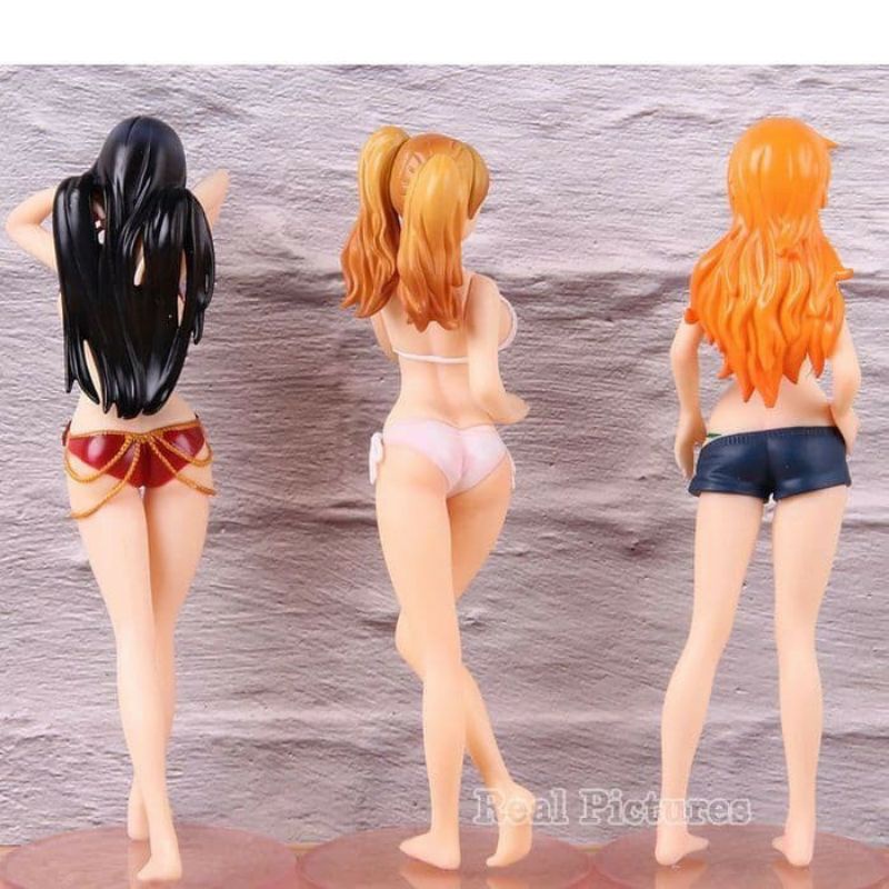 ACTION FIGURE ONE PIECE BOA HANCOCK NAMI PUDING(COD)