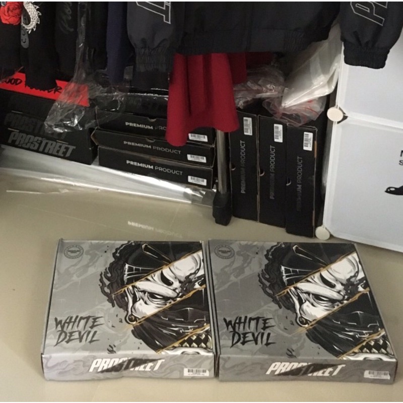 Prostreet Hoodie White Devil Original