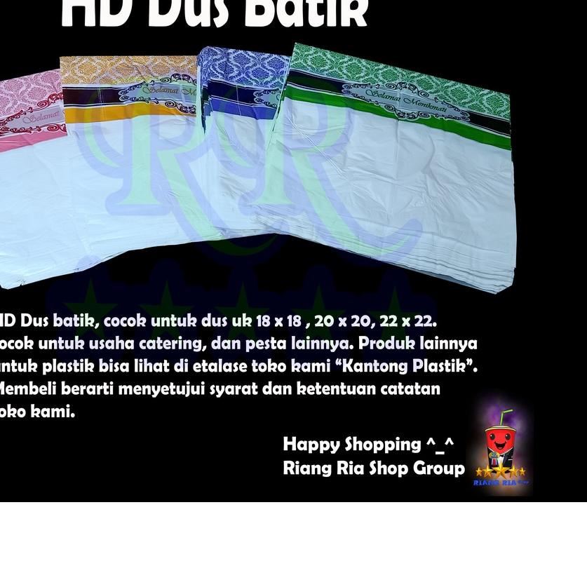 

♣ KANTONG PLASTIK DUS BOX MAKANAN UNTUK DUS 18 X 18 SAMPAI 22 X 22 CM ☎