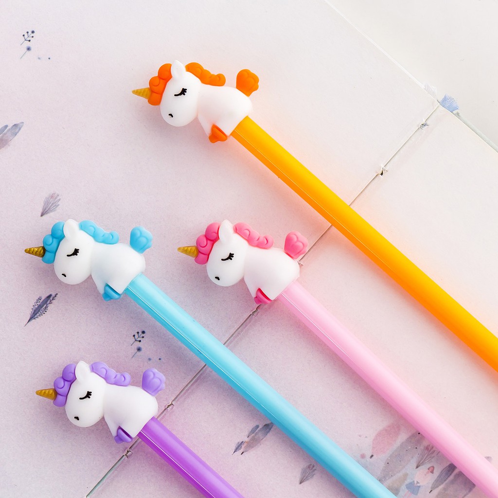 

Pena Unicorn Duduk Pulpen Gel Black