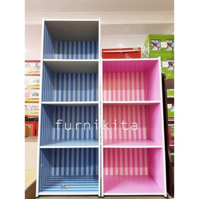  RAK  BUKU  LEMARI BUKU  SERBAGUNA SUSUN 3 BIG  PANEL Shopee 