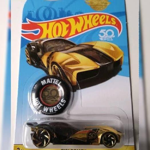 Hot Wheels Sky Dome Special Edition Gold 50th Anniversary