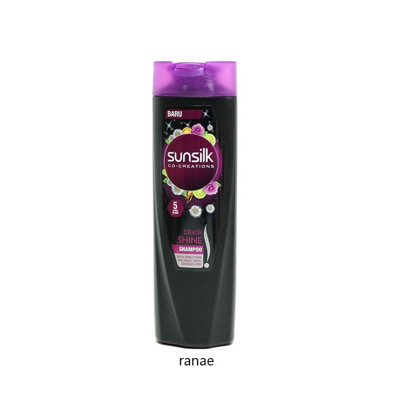 Sunsilk Co-Creations Shampo Black Shine 170 ml