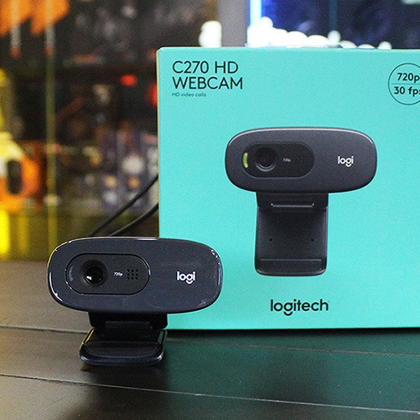 Webcam Logitech C-270 HD ( Garansi 1 Tahun )