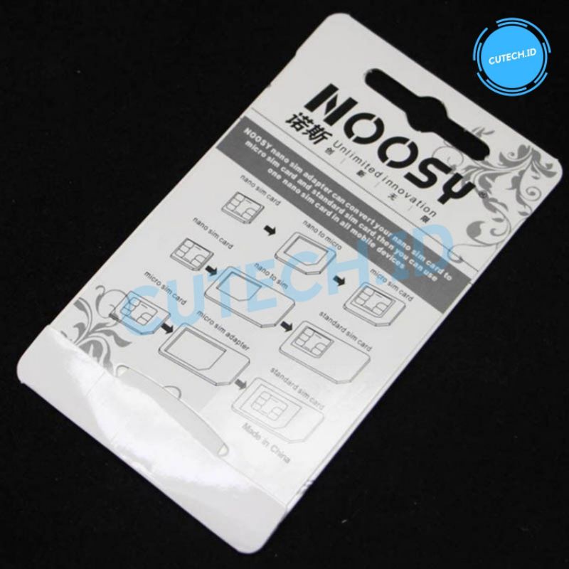 NOOSY SIM ADAPTOR NANO MICRO  DAN SIM INJECTOR