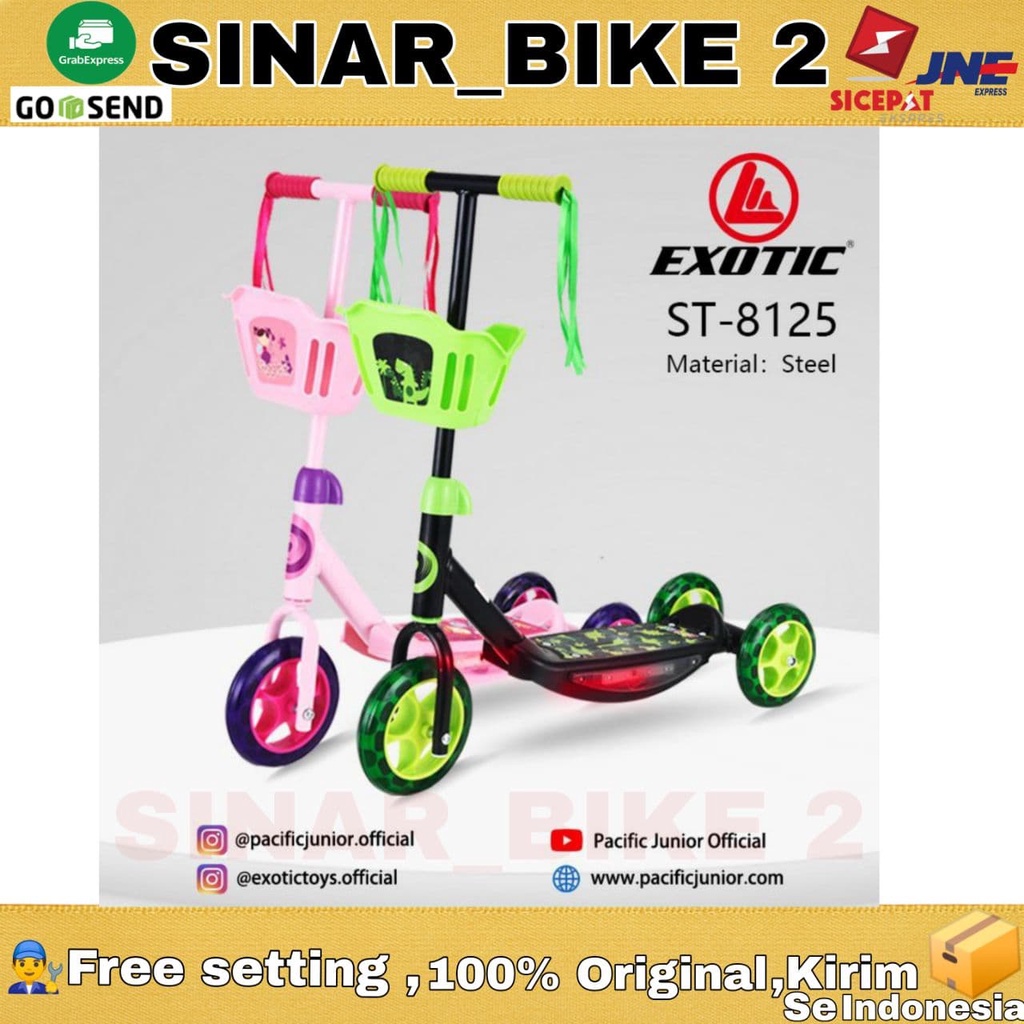 Sekuter Anak Exotic ST-8125 Otoped