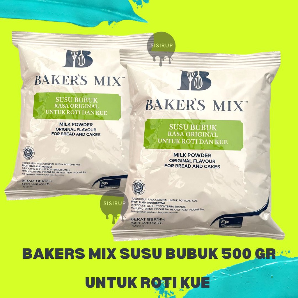 SUSU BUBUK BAKERS MIX 500 GRAM / MILK POWDER FONTERRA / ANCHOR