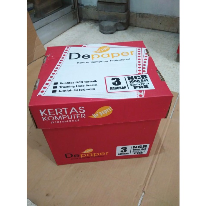

Kertas Continous Form Ncr 3Ply 9.5X11 Inc Prs