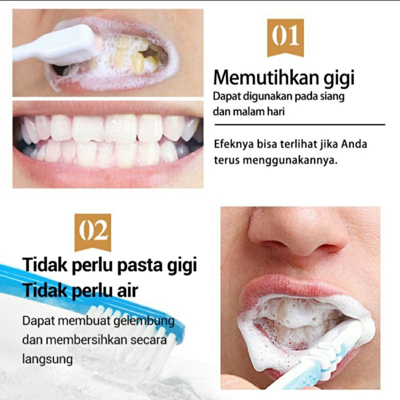 BREYLEE TEETH WHITENING POWDER &amp; PEN | BPOM | SIZE 30gr, 55gr, &amp; PEN | MENCERAHKAN GIGI