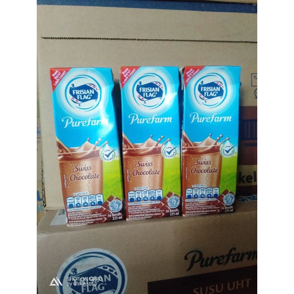 

Frisianflag 225ml/Susu UHT/Susu frisialflag UHT Purefarm