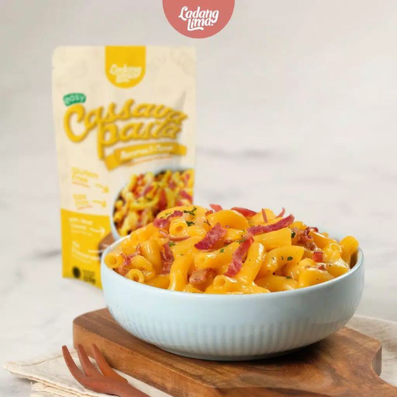 

Ladang Lima Cassava Pasta 115gr | mac and cheese | makaroni keju