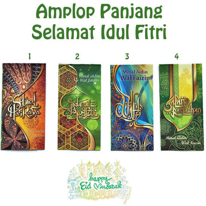

Buruan Serbu Amplop Lebaran Premium / Angpao Panjang Idul Fitri Isi 6 Lembar - 5470