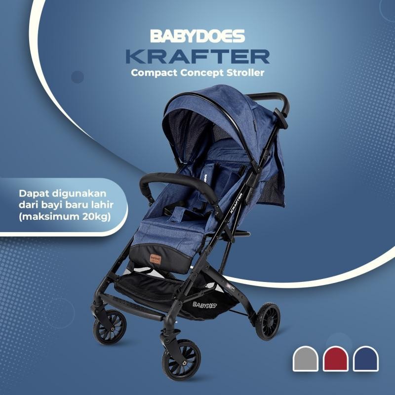 Makassar ! Stroller / Kereta Dorong Bayi Babydoes KRAFTER CH-KL 2114