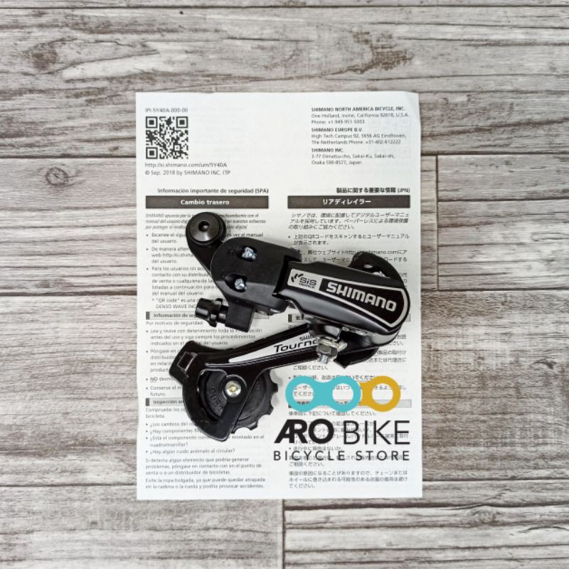 Rear Derailleur RD 6/7 speed shimano tourney TY21D Original Shimano