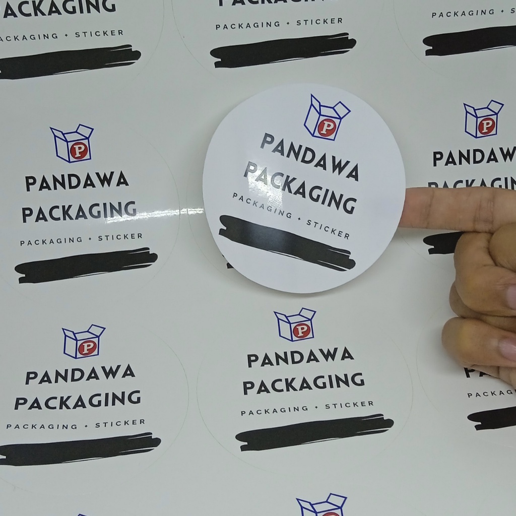

Cetak/print label kemasan sticker kromo/cromo A3+ & kiss cutting