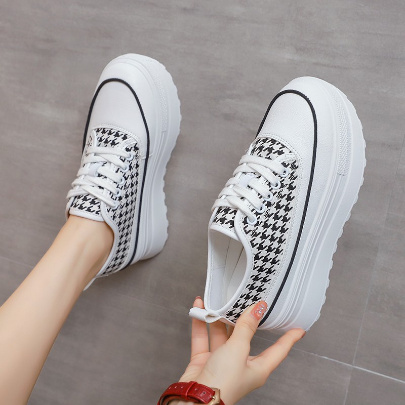 [READY STOK] [JY] Sepatu Wanita 1430 Wedges Belang TINGGI KEREN CANTIK Cool Style Sneakers Impor Batam