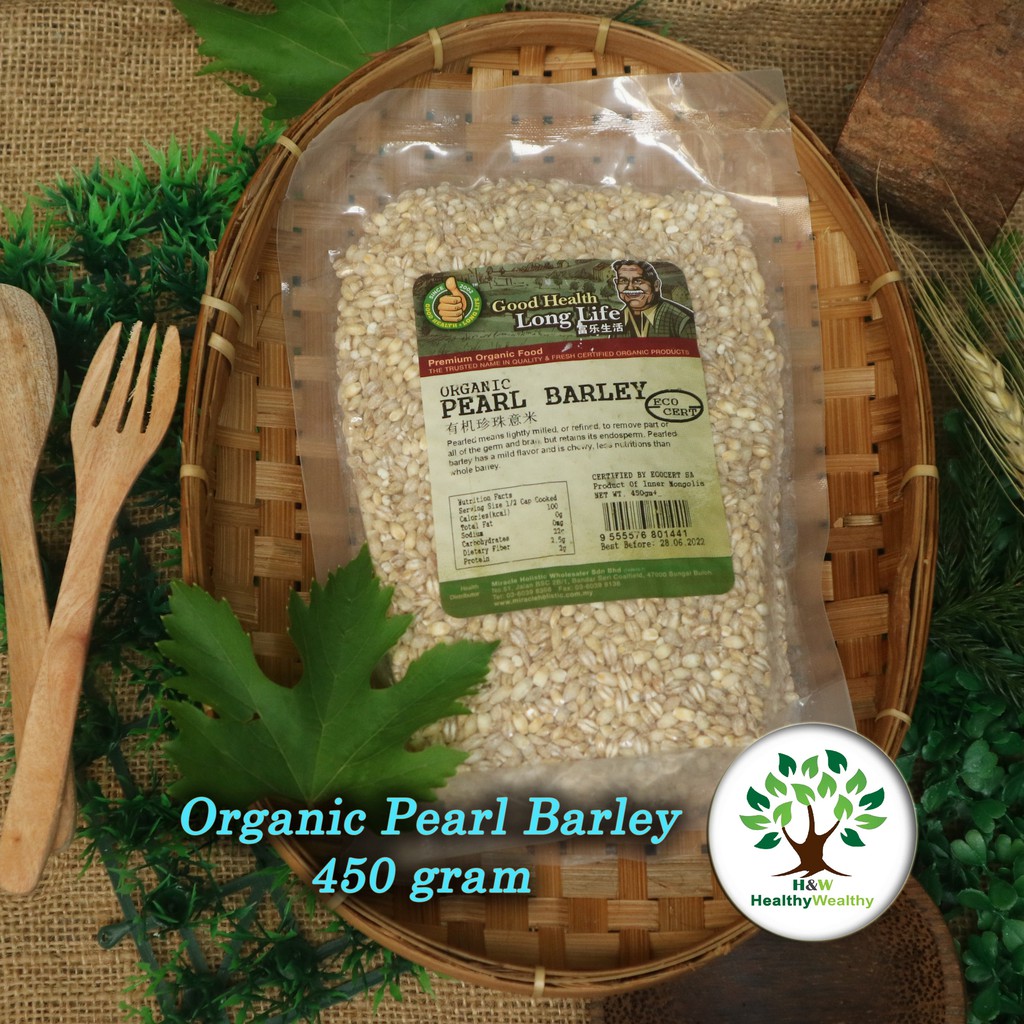 

Organik pearl barley - Jali jali organik - Premiun organic food - 450 gram