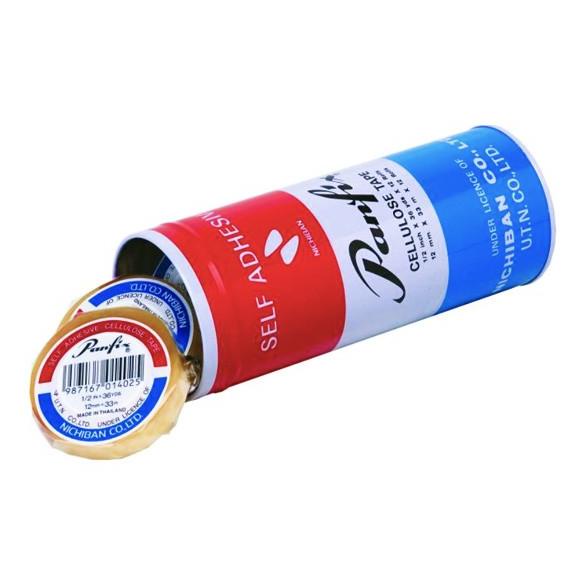 

Selotip / Isolasi Panfix Bening 1/2X10 Kecil - 12Cm Per Lusin - Kaleng Terlaris