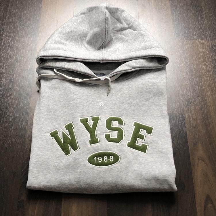 Paling Disukai.. SWEATER HOODIE WYSE ABU ABU BORDIR FULLTAG MIRROR ORIGINAL JAKET PREMIUM
