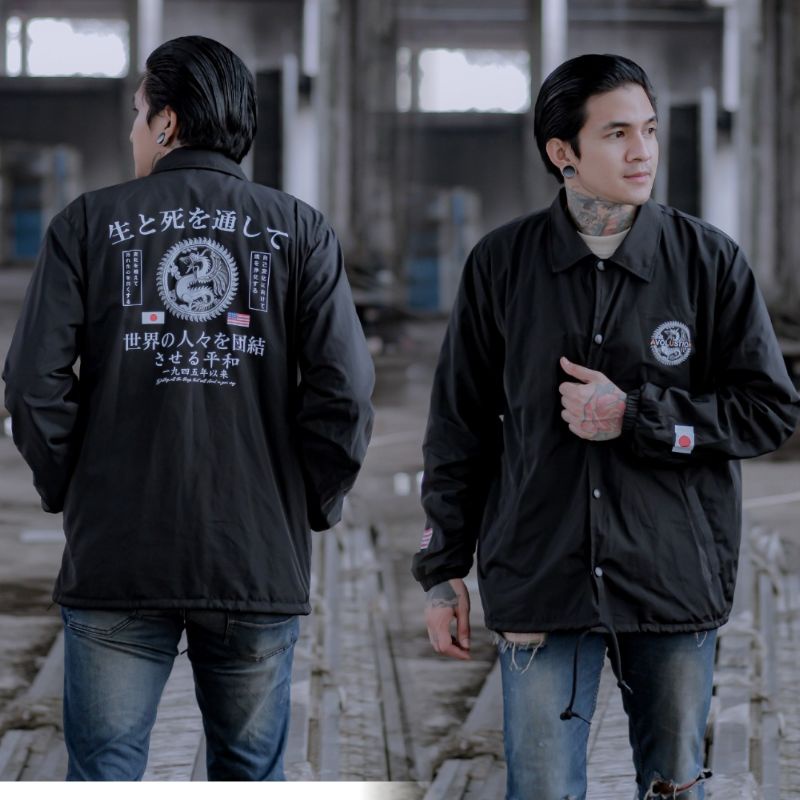 Coach Jacket-Jacket Coach Salvio Hexia-Jaket Murah-Jaket Pria-Jaket Wanita-Jaket Terbaru-Evolution Kento