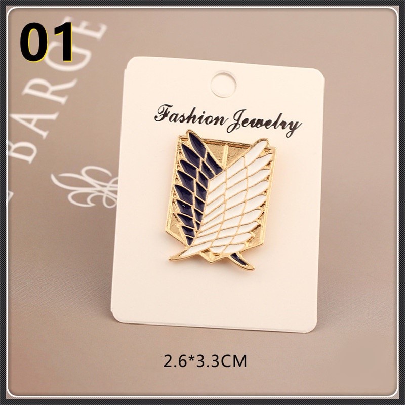 AT013 – Brooch Bros Anime Attack on Titan Shingeki no Kyojin Scouting Legion