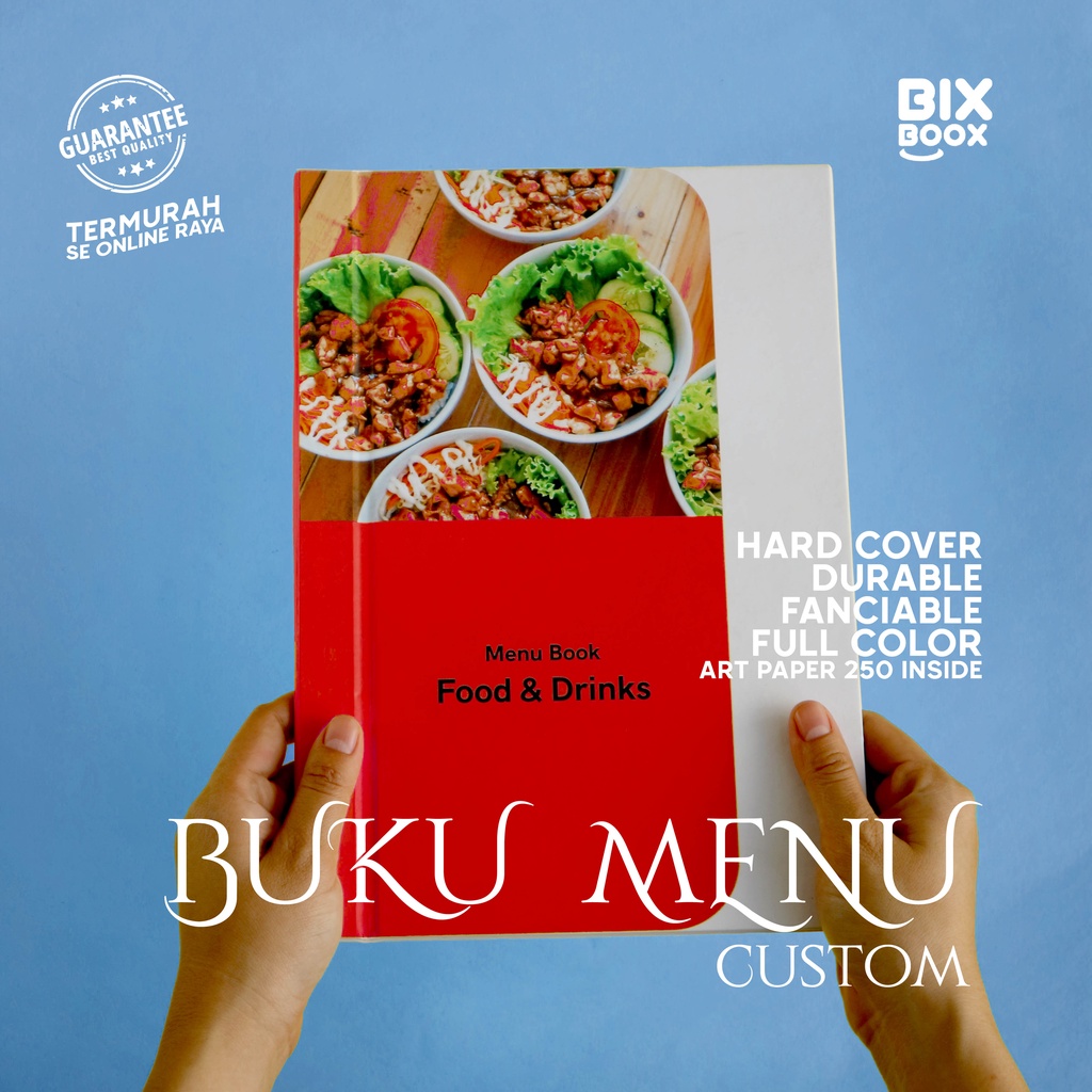 

BUKU MENU CUSTOM TERMURAH A4 ( PREMIUM )