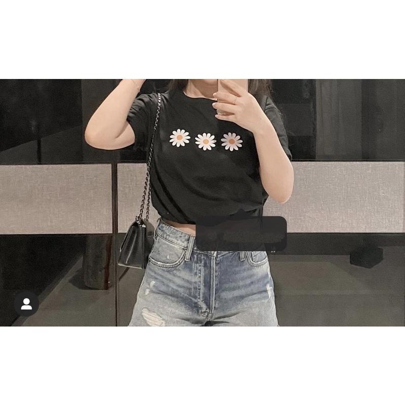 KAOS OVERSIZE WANITA | KAOS OVERSIZE KOREA MINI DAISY FIT XL