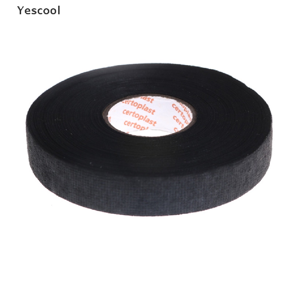 Yescool Tape Kain Perekat 19mm X 25M Untuk Kabel Mesin Tenun