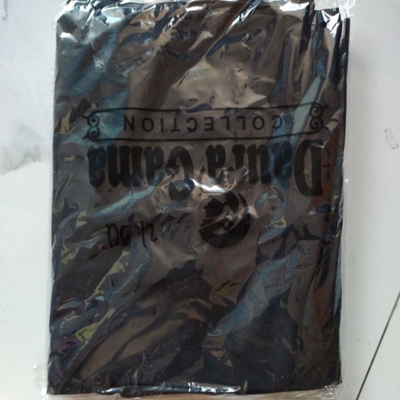 HIJAB INSTAN DG-12 BERGO FATIMAH BY DAURA GAMA-Hitam