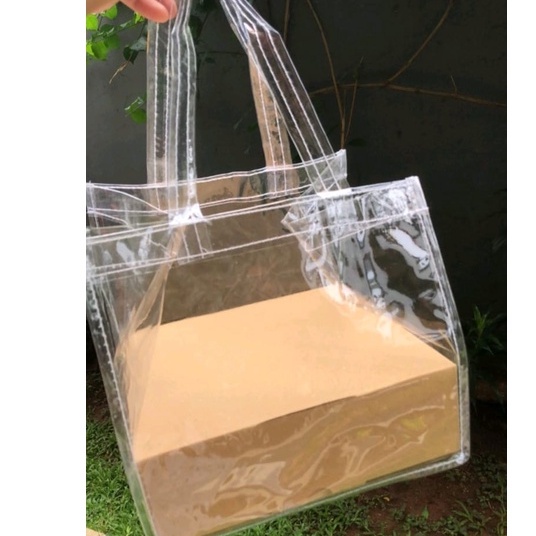 

27x27x22cm Kotak nasi fullmika box kotak hampers Tas mika Goodiebag KOTAK NASI BESEK KUE KOTAK NASI