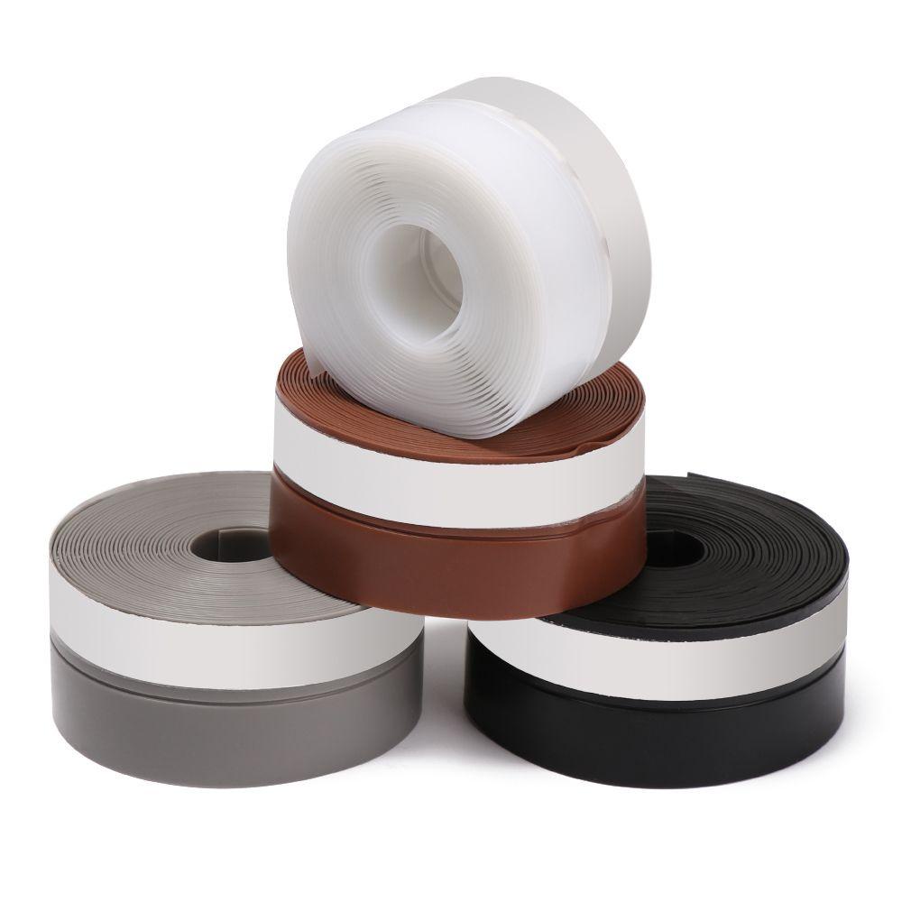 Preva 1m /3m /5m Sealing Strip Jahitan Bawah Pintu Wind Proof Bathroom Tape Karet Silikon