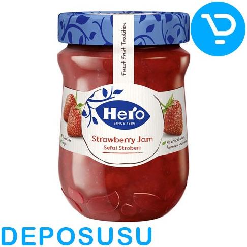 

Selai HERO jam STRAWBERRY 340gr