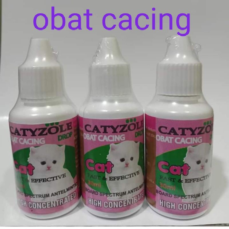 Obat Cacing Kucing Catyzole 30ml ampuh