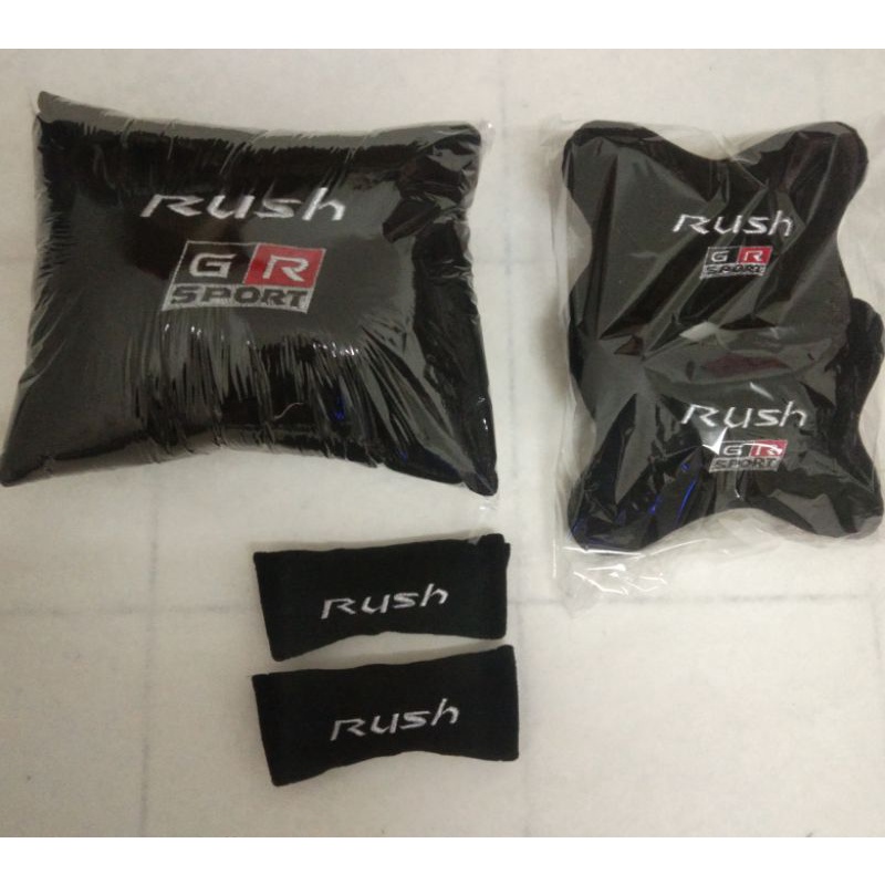 bantal mobil headrest rush gr sport