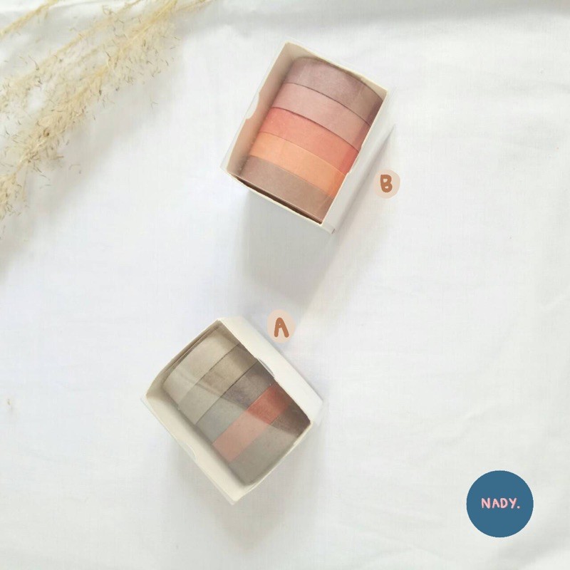 

WASHI TAPE SET MURAH AESTHETIC DECORATIVE READY STOCK