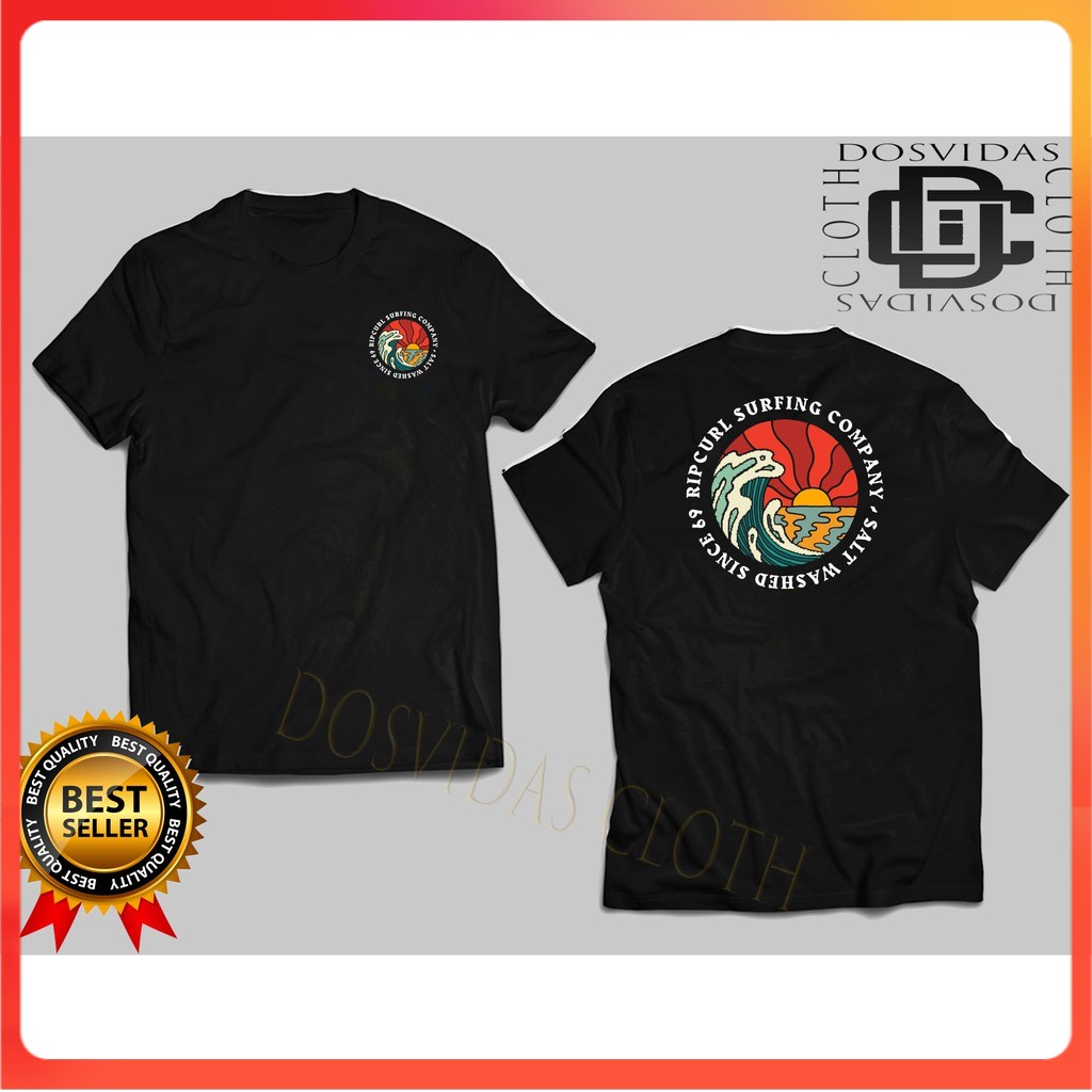 Import Quality SURF MURAH BAJU Kaos RIPCURL SURFING RIP CURL keren COD