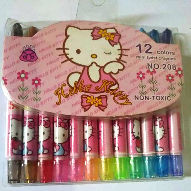 

Crayon putar 12 warna pendek HK 208