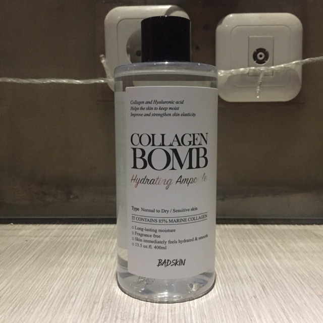 [PRELOVED 98%] Badskin Collagen Bomb Hydrating Ampoule - 400ml