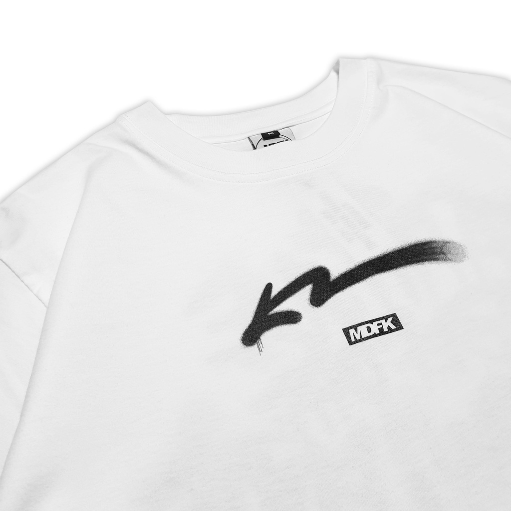 MDFK Attitude Graffiti Tshirt (White)