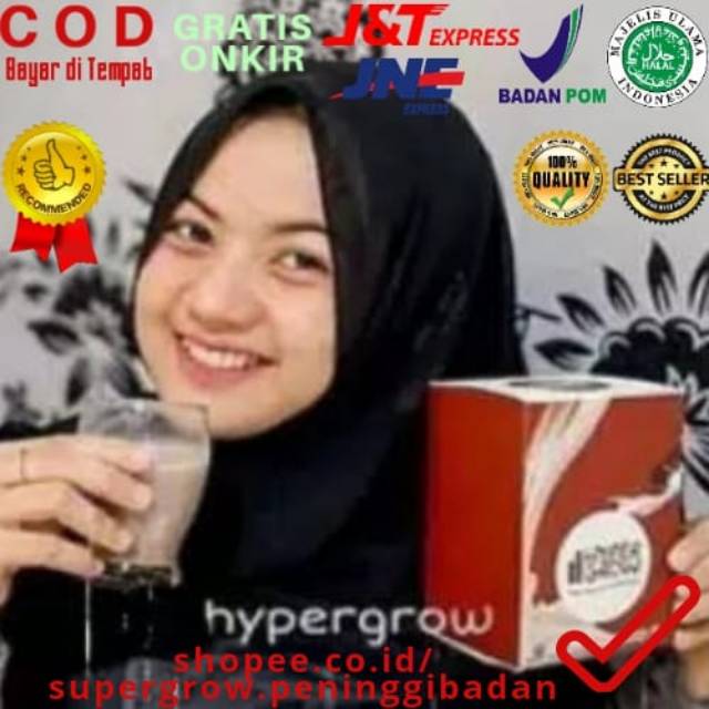 

Hypergrow Susu Kalsium Peninggi Badan Original terlaris dari Tasikmalaya