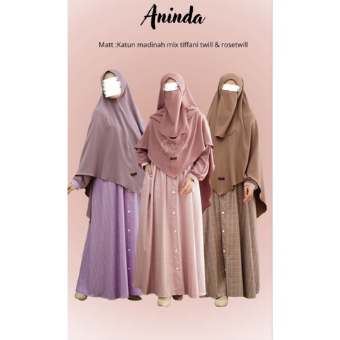 Gamis Aninda Set by Syamila_id