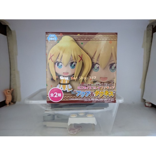 ORI Figure Darkness Lalatina Konosuba Sega Mini Display Aqua Megumin