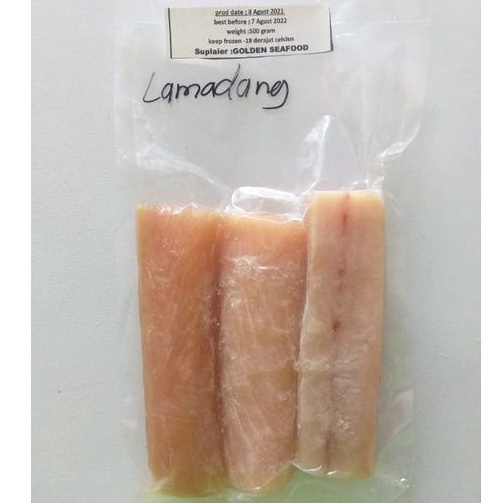 

ikan lamadang 500 gram - Mahi Mahi portion cut - kualitas super frozen