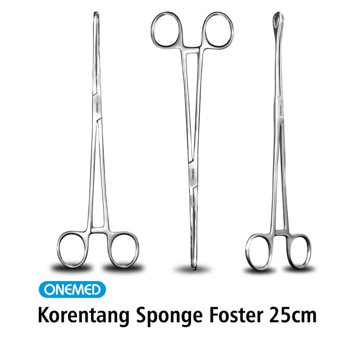 Korentang Sponge Foster 25 cm OneMed OJ